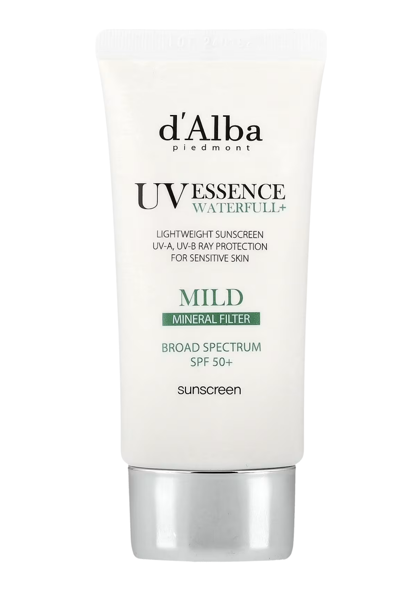 D'ALBA - Waterfull Mild Sunscreen SPF 50+ PA++++ VS UV