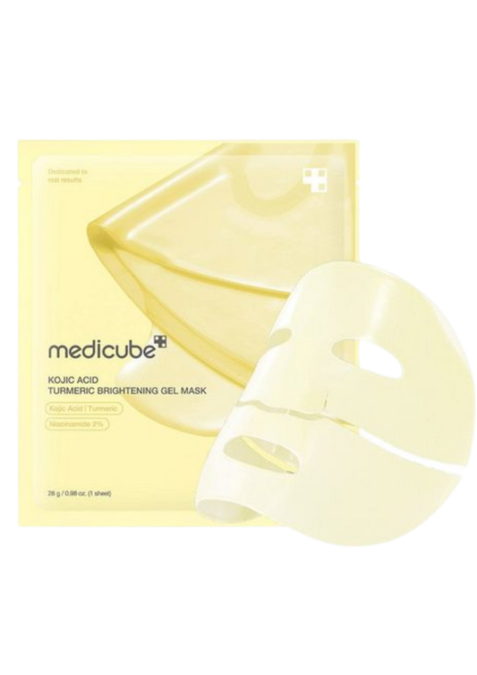 MEDICUBE - Kojic Acid Turmeric Brightening Gold Jelly Gel Mask (1 pz)